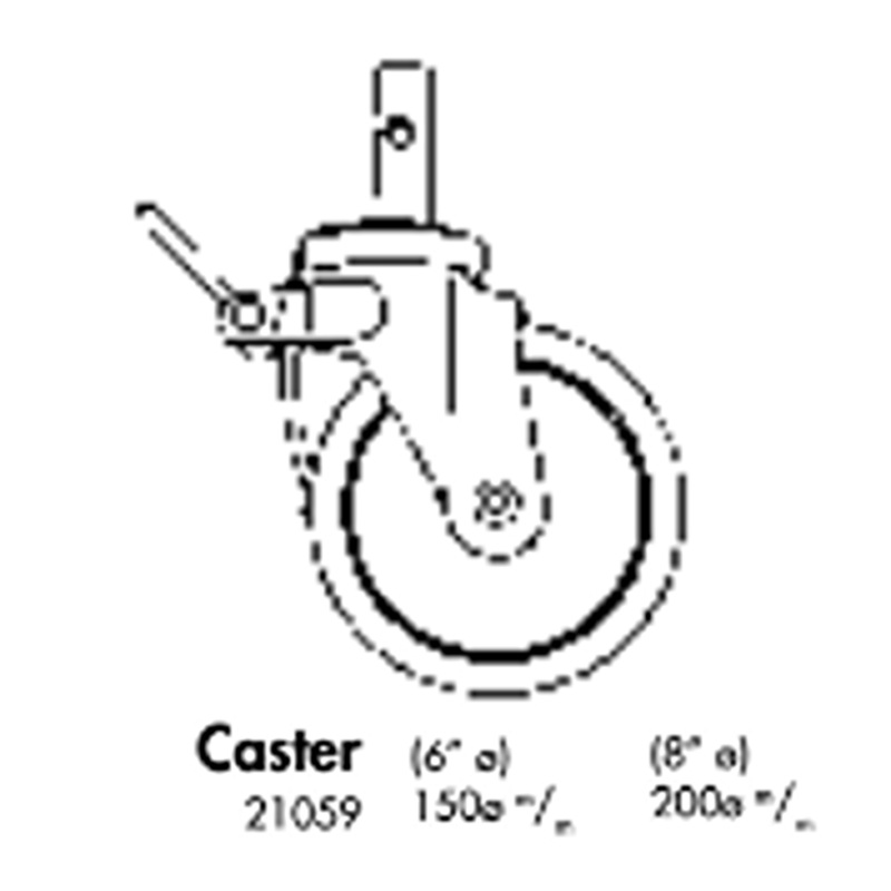 YEW AIK 21059 Caster – (6 ) 150 m/m (8 ) 200 m/m