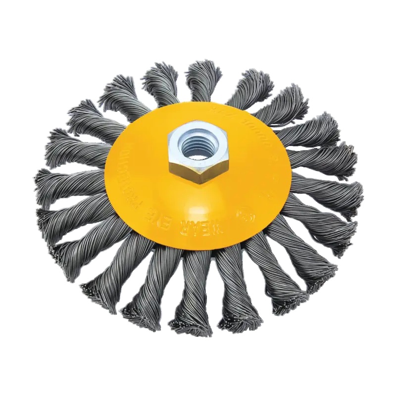 FF GROUP TWISTED WIRE CONICAL WHEEL S0.50MM 125MM X M14