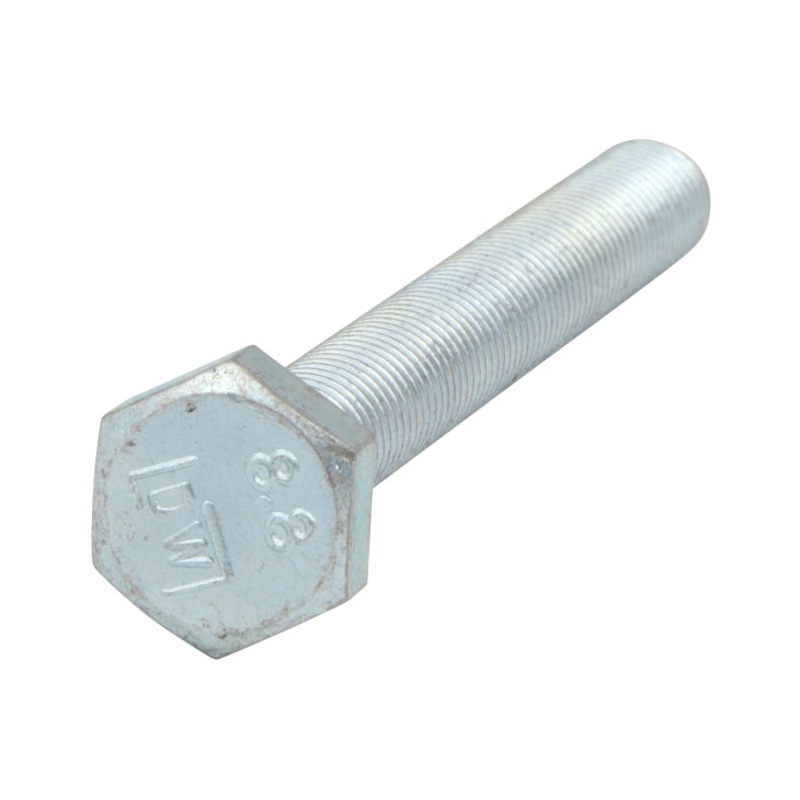 HEX HEAD SET SCREW BZP M8X50 BAG 10