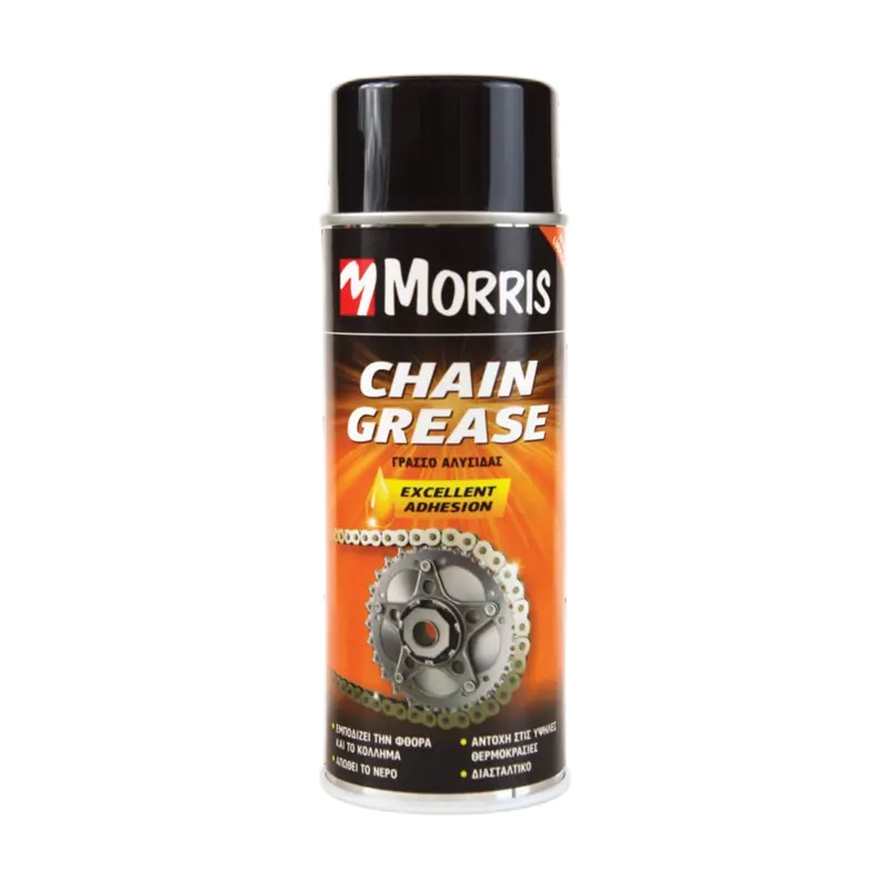 TECHNICAL SPRAY, INDUSTRIAL CHAIN GREASE, MORRIS 400 ml
