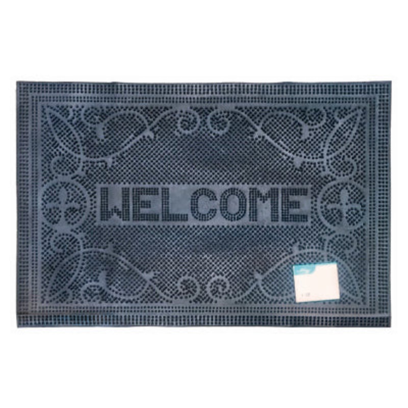WELCOME RUBBER PIN MAT 40 X 60C