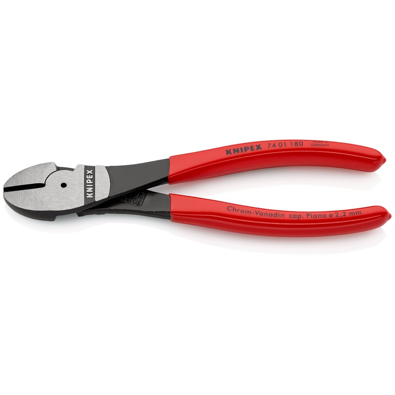 Knipex High Leverage Diagonal Cutter 180mm – 74 01 180