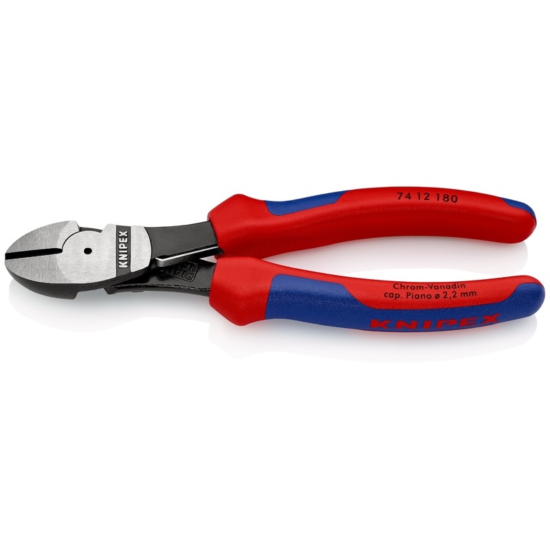 Knipex High Leverage Diagonal Cutter 180mm – 74 12 180