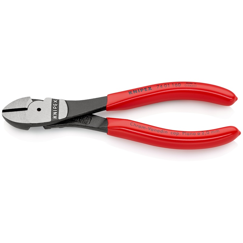 Knipex High Leverage Diagonal Cutters 160mm – 74 01 160