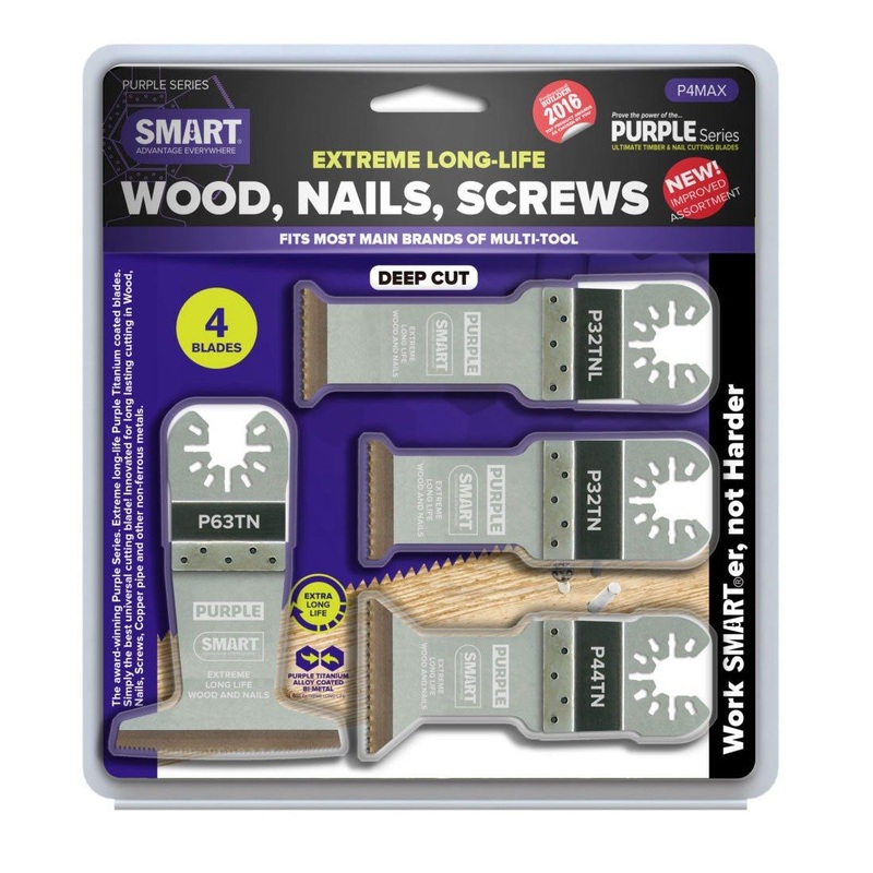 Smart Cutting Blade 4 Pack Set – P4MAX