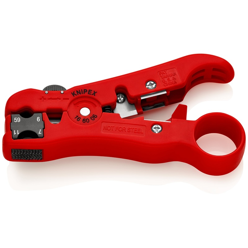 Wire Stripping Tool for Coax & Data Cable – 16 60 06 SB
