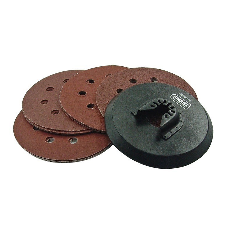 Smart Trade 115mm Circular Sanding Pad + 15 Mixed Sheets – HSC115K