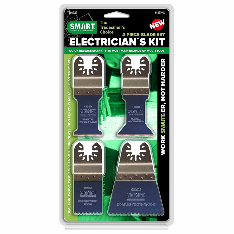 Smart Trade 4 Piece Electrician’s Kit – H4EMK