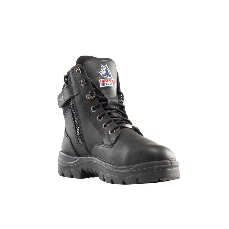 Steel Blue Southern Cross Zip Scuff Met Ladies S3 – Black