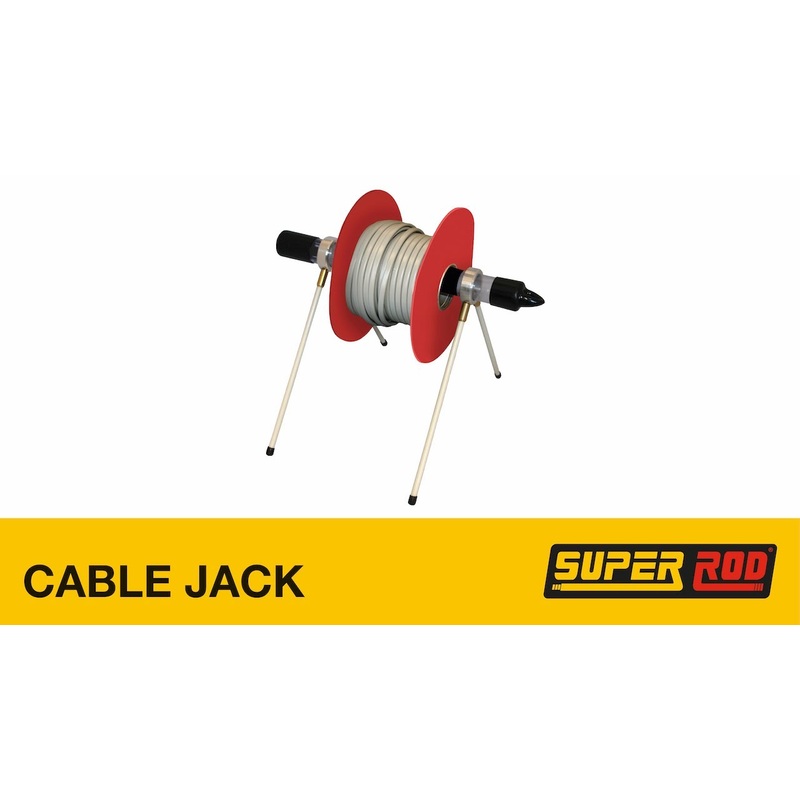Super Rod SRJK Cable Jack Cable Spooler Dispenser