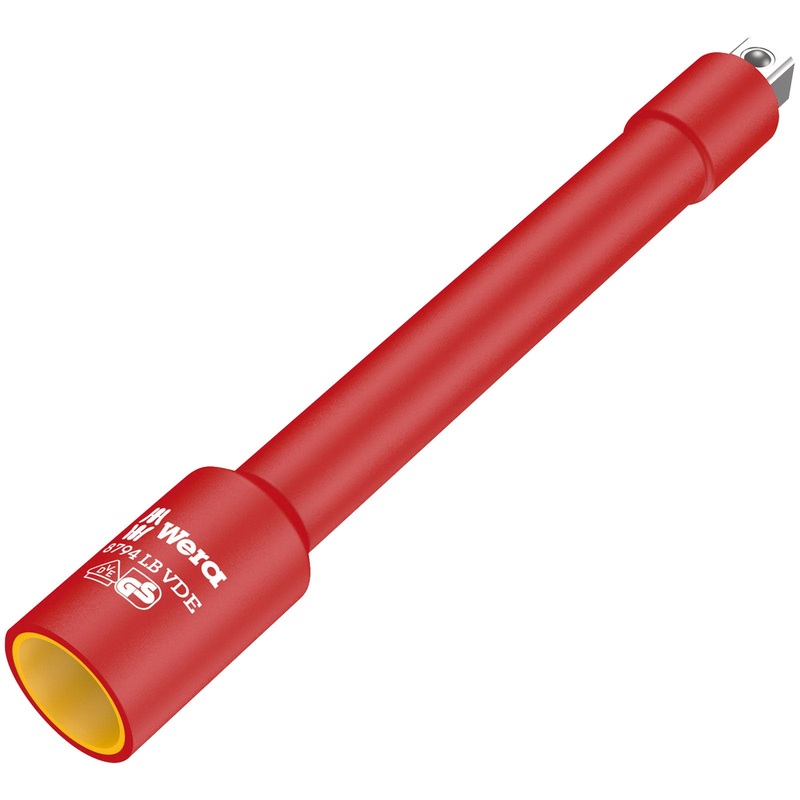 Wera Tools 8794 LB VDE LONG EXTENSION 3/8 DRIVE 3/8/166MM ZYKLOP