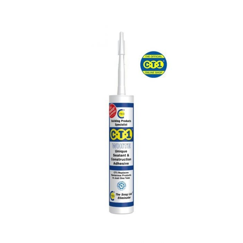 CT1 White Sealant and Adhesive 290ml Cartridge