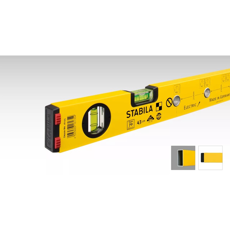 Stabila Type 70 electric spirit level 43cm – 16135