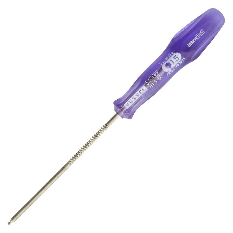 Vessel Power Grip UltraBall Screwdriver No.B-5400BP(H1.5 x 80)