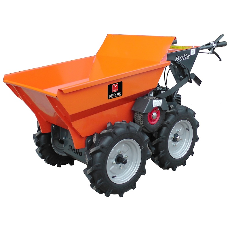 Belle Pedestrian Motorised 4-Wheel Drive Mini Dumper