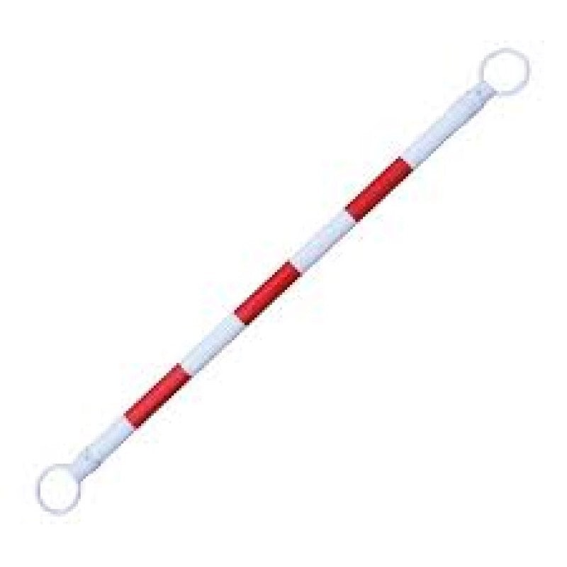 Cone Pole for Traffic Cones/Barriers – Red / White