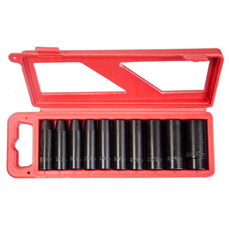 Jefferson 10 Piece 1/2 Deep Impact Socket Set