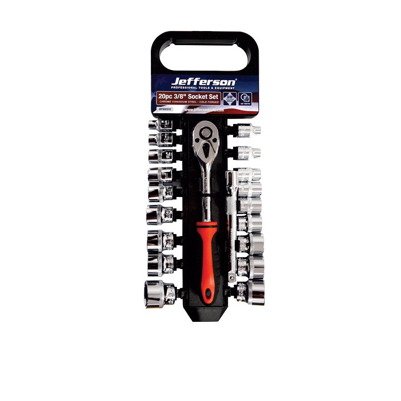 Jefferson 3/8 Socket Set (20 Piece)
