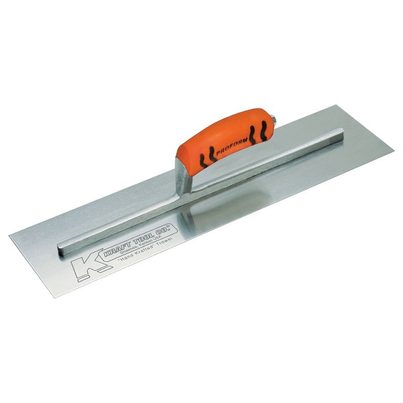 Kraft 10 x 4 Carbon Steel Cement Trowel with ProForm Handle