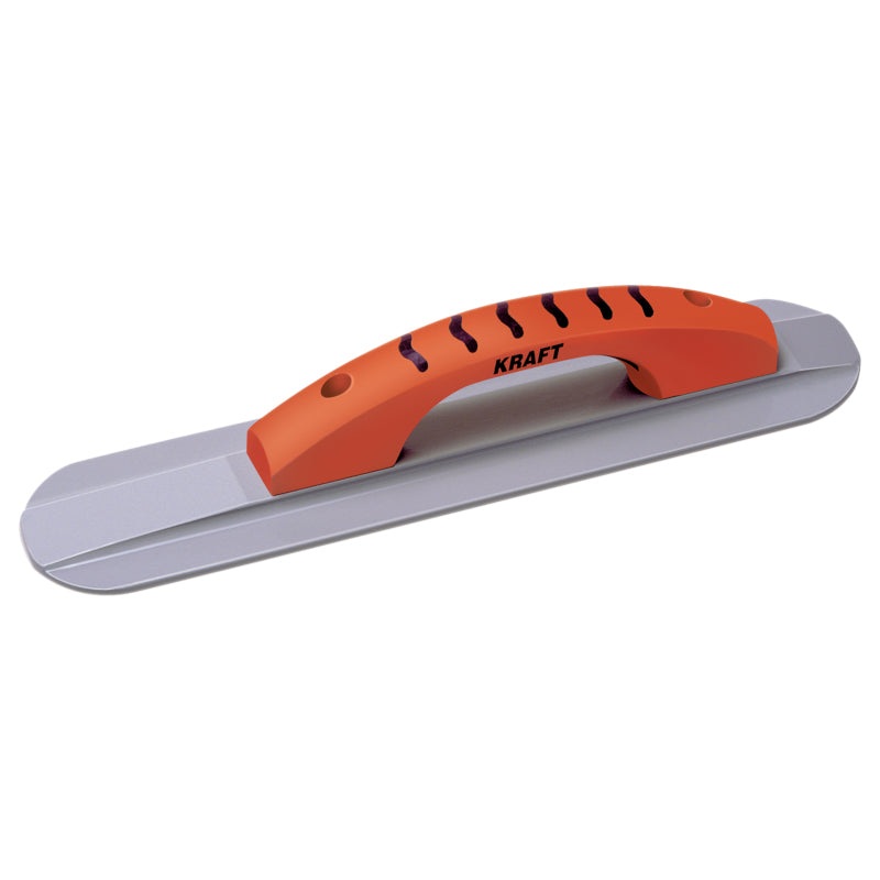 Kraft 16 x 3-1/4 Round End Magnesium Hand Float with ProForm Handle