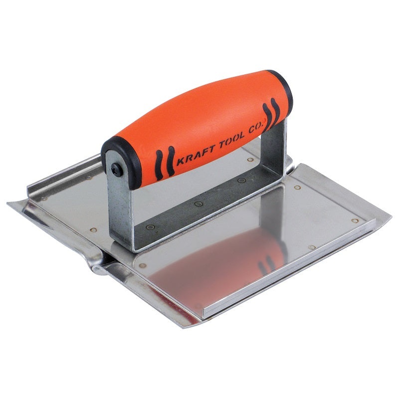 Kraft 6 x 6 3/8D 1/4R Stainless Steel Groover with ProForm Handle