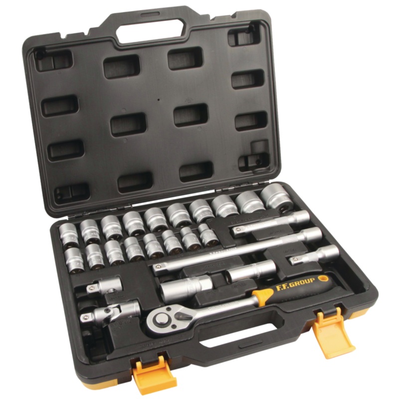 FF Group 1/2 Socket Set (26 pce)
