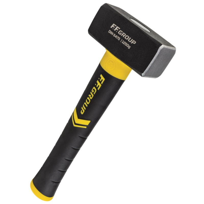 FF Group Lump Hammer with Fibreglass Handle DIN 6475