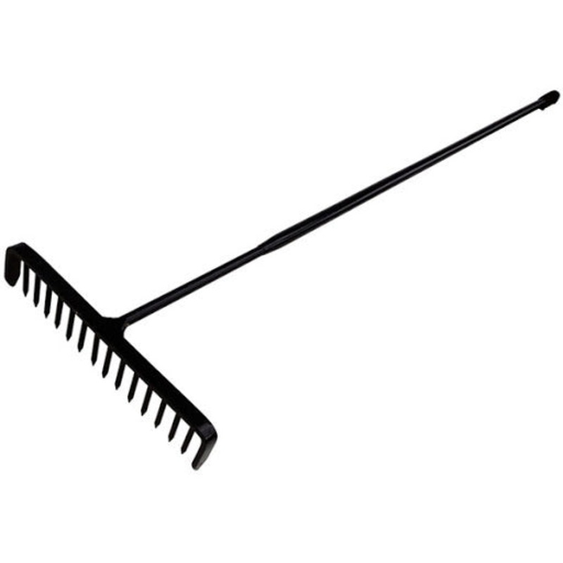 Green Valley All-Steel Stone/Tar Rake