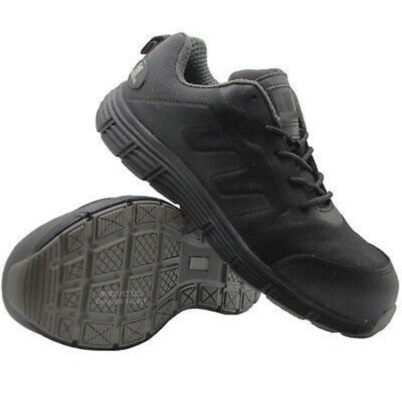 Impact Protection Composite Toe Black Safety Trainer
