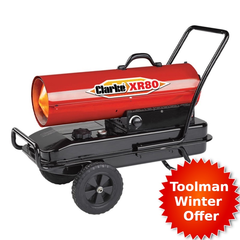 Clarke XR80 Diesel/Kerosene Fired Space Blow Heater