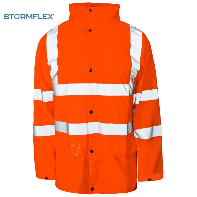 Supertouch Storm-Flex Hi Vis Orange PU Jacket