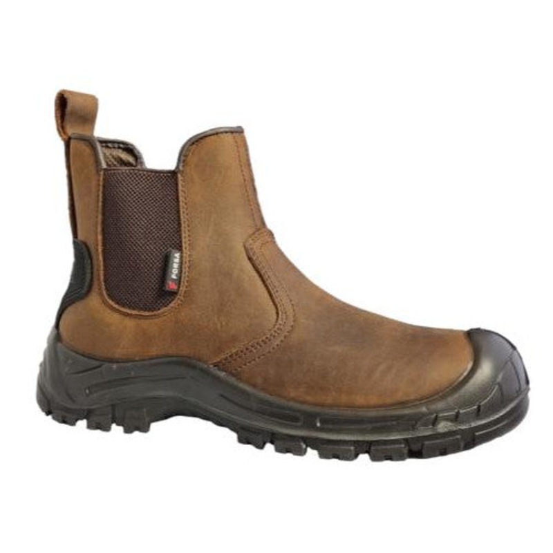 Forza S1P SRC Hawk  Brown Leather Safety Dealer Boot