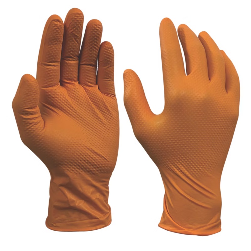 Original Grippaz Skin Glove Orange XL (Box of 50)