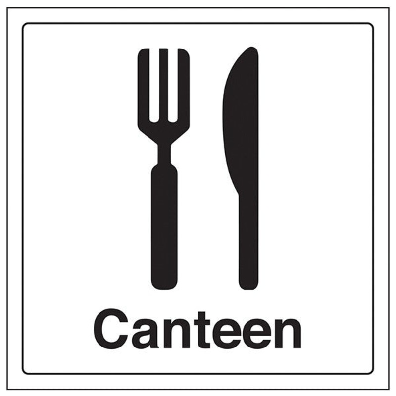 SITE SIGN CANTEEN 600 X 400