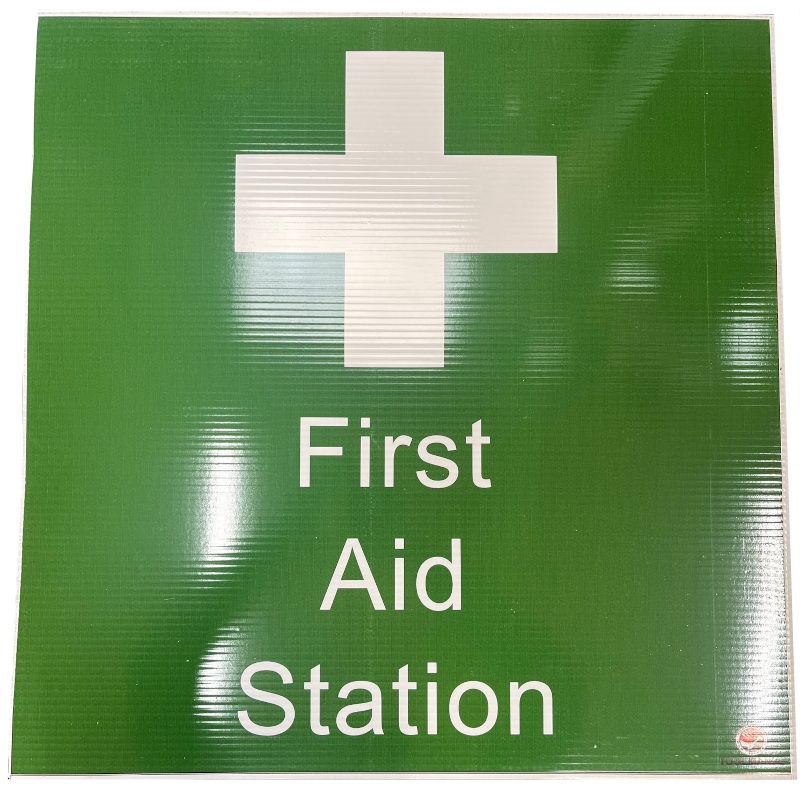 SITE SIGN FIRST AID 600 X 400