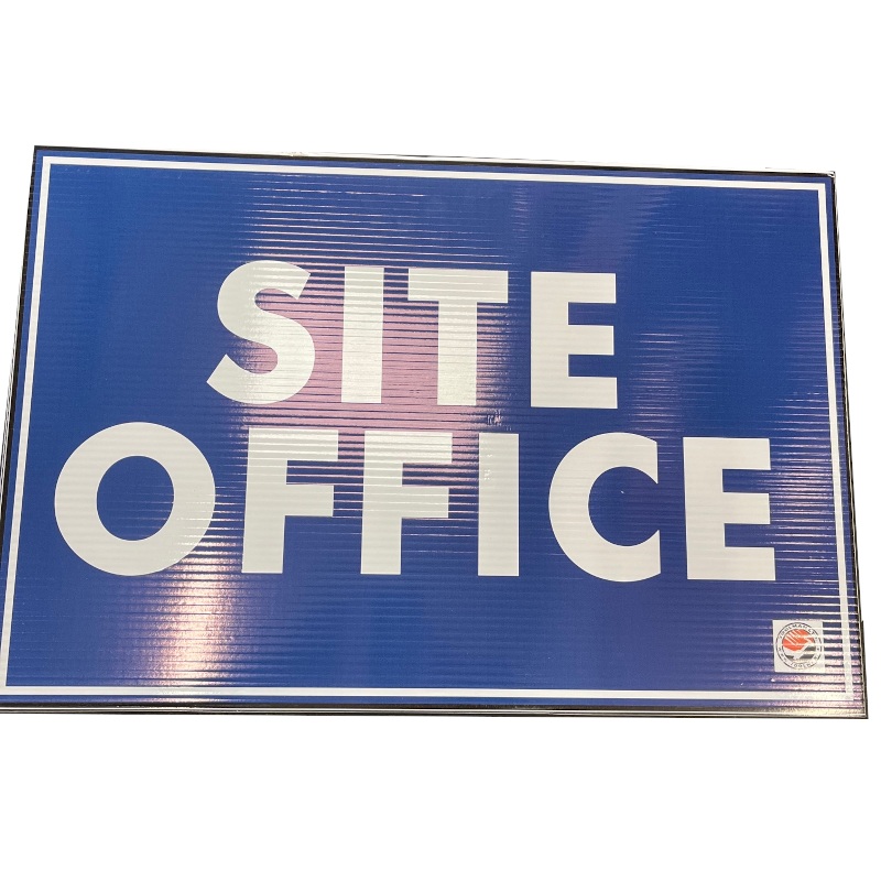 SITE SIGN SITE OFFICE 600 X 400