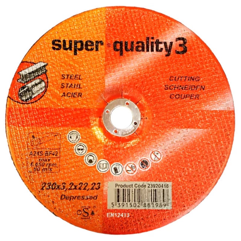 SUPER QUALITY METAL CUTTING DISC/BLADE 300 X 20MM