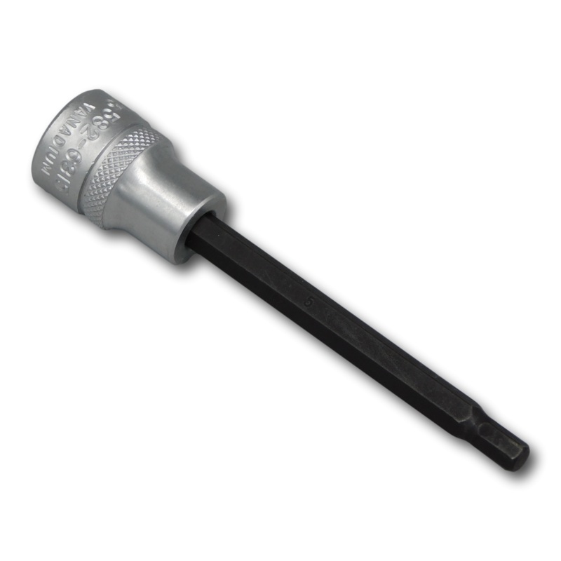 5 mm Hex Socket 3/8 Drive, Long