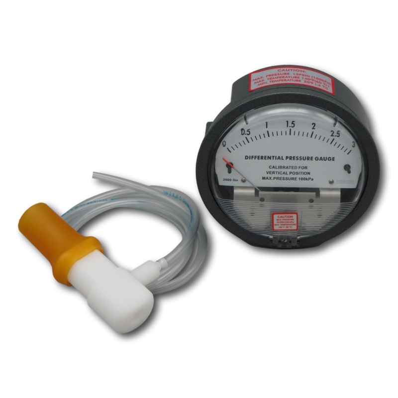 Analogue Differential Pressure Gauge 0-3