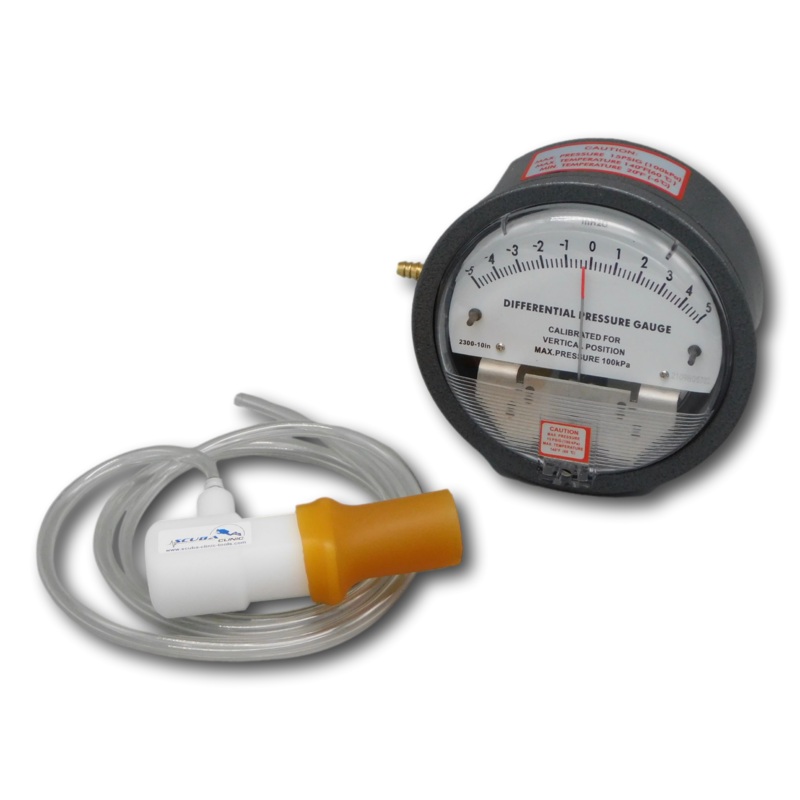 Analogue Differential Pressure Gauge -5-0-5 InH2O
