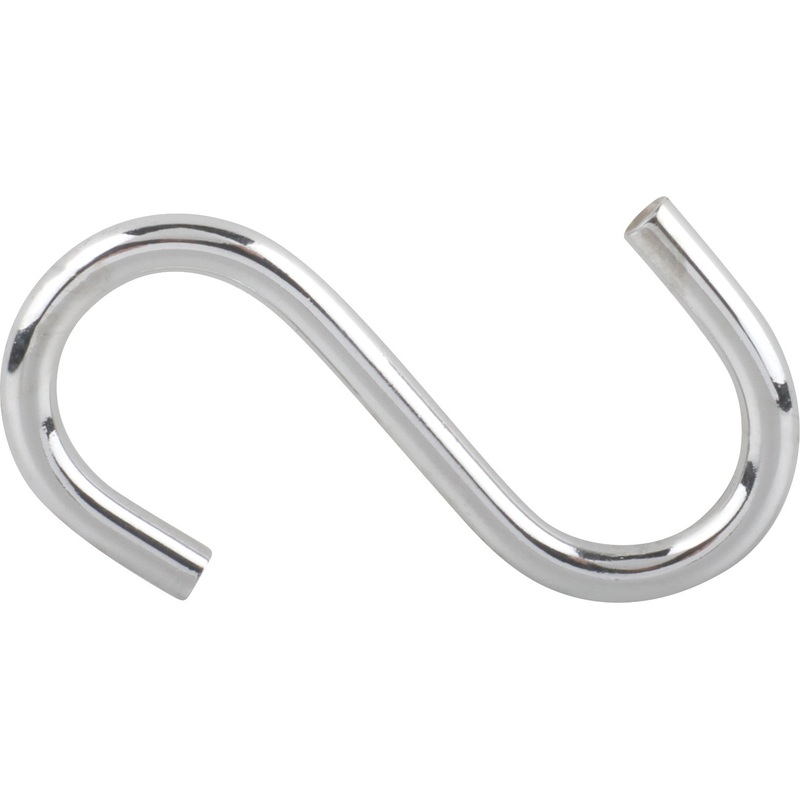 S Hook Stainless Steel|3mm 2 Pack|4mm 2 Pack|5mm 2 Pack|4mm 2 Pack Rail