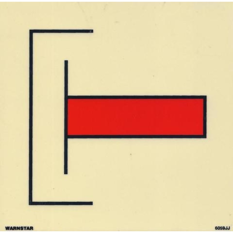 Marine Fire Sign, IMO Fire Control Symbol: International Shore Connection