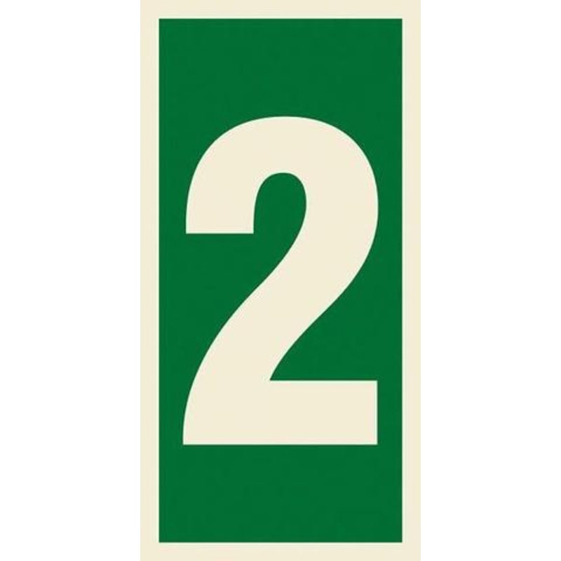 Marine Safety Sign, IMO Life Saving App. Symbol: Number 2