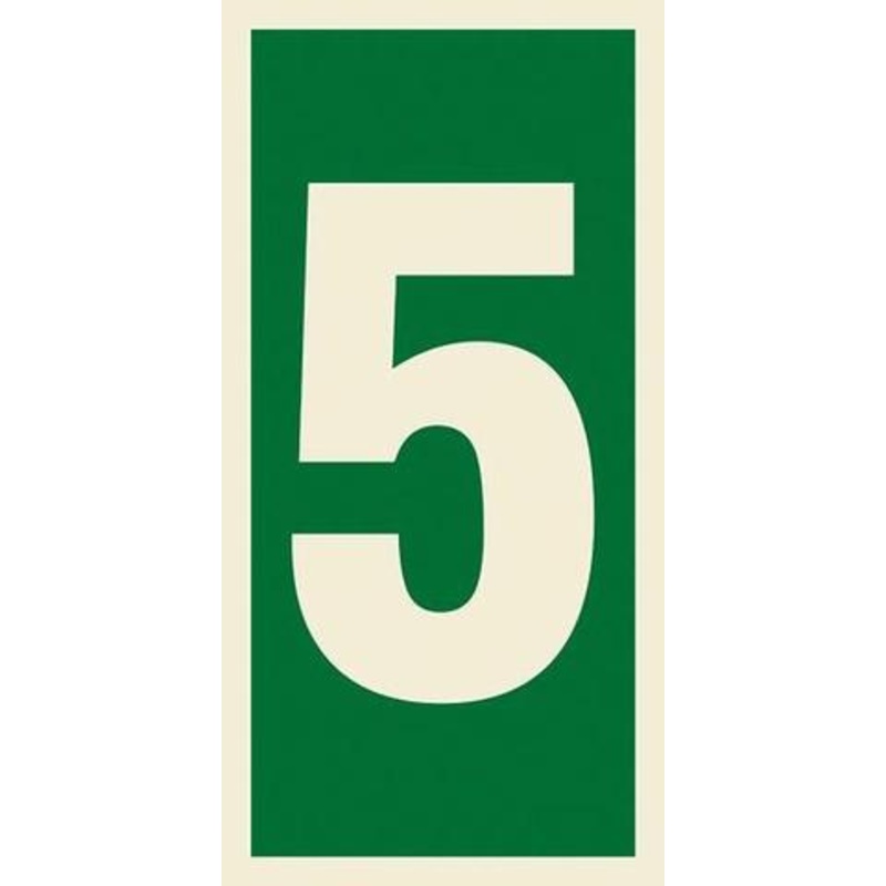 Marine Safety Sign, IMO Life Saving App. Symbol: Number 5