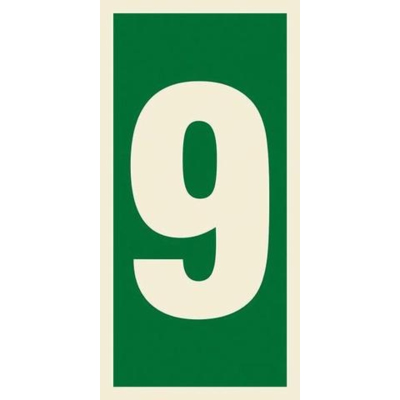 Marine Safety Sign, IMO Life Saving App. Symbol: Number 9
