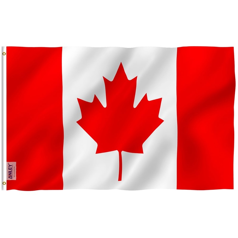 Anley – Canada Polyester Flag – 3′ x 5′