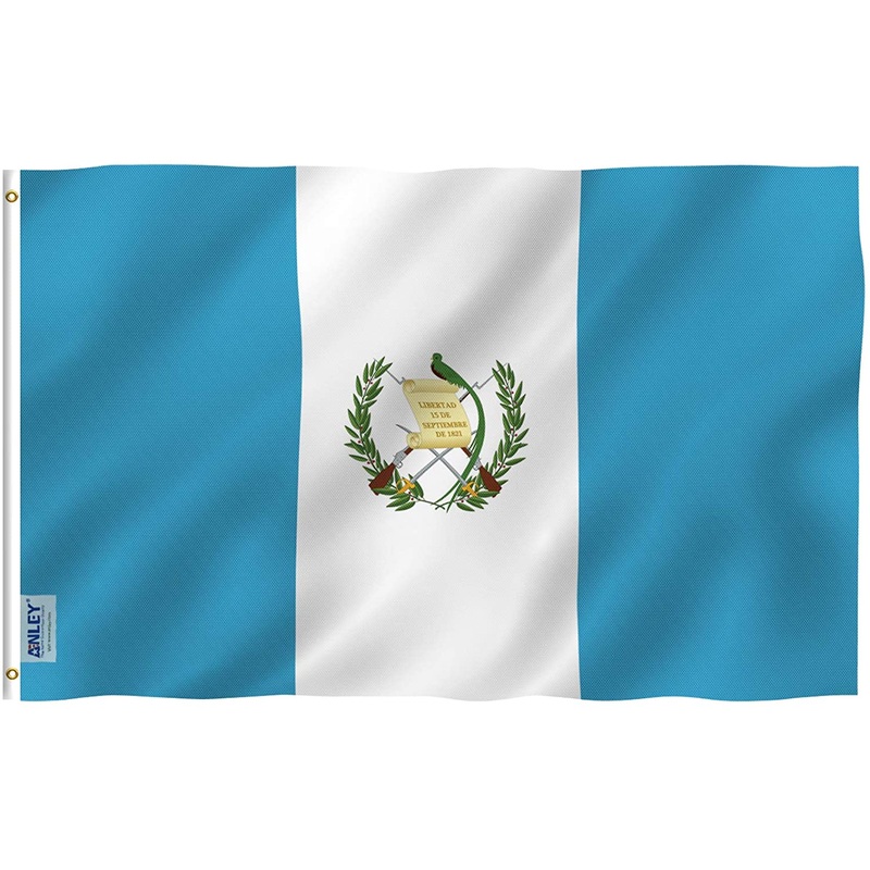 Anley – Guatemala Polyester Flag – 3′ x 5′