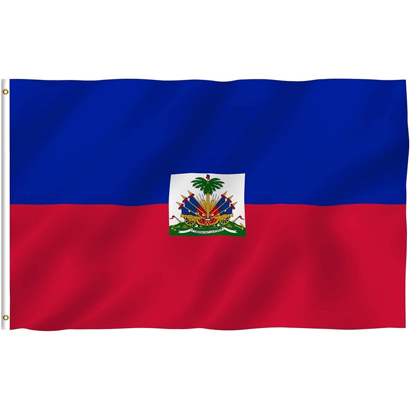 Anley – Haiti Polyester Flag – 3′ x 5′