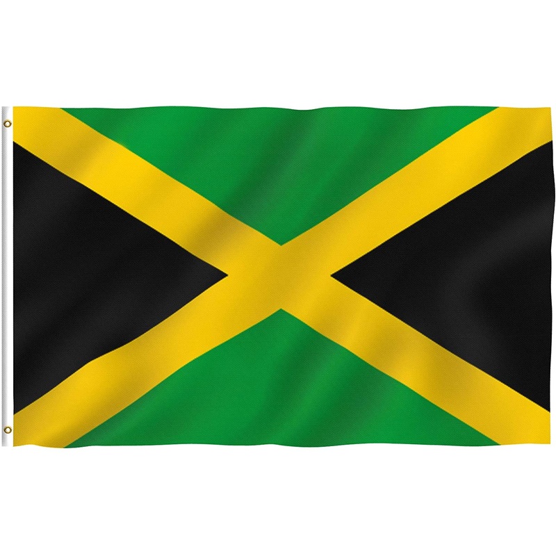 Anley – Jamaica Polyester Flag – 3′ x 5′