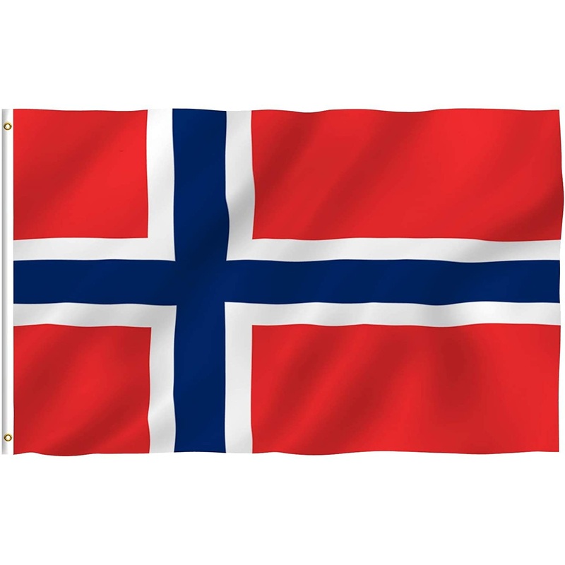 Anley – Norway Polyester Flag – 3′ x 5′
